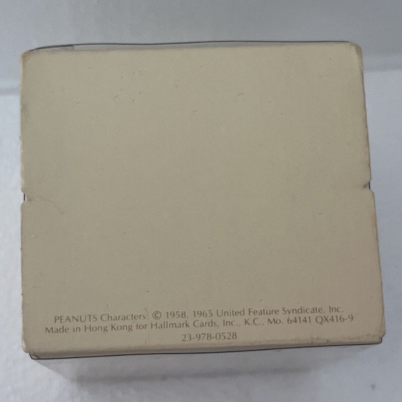 Hallmark Snoopy Panorama Ball Dated 1983 5th &‎ Final Edition In Collection - Picture 15 of 15